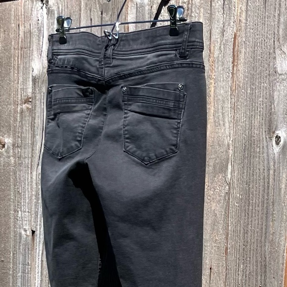 Democracy Ab technology black distressed skinny jeans size 6 - Picture 11 of 16